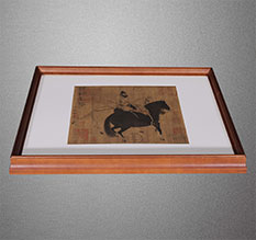 聂荣书画装裱配框服务案例