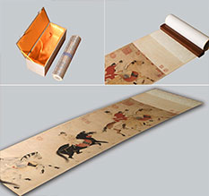 聂荣馆藏书画复制博物馆书画复制服务