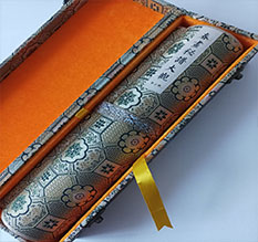 聂荣书画装裱案例